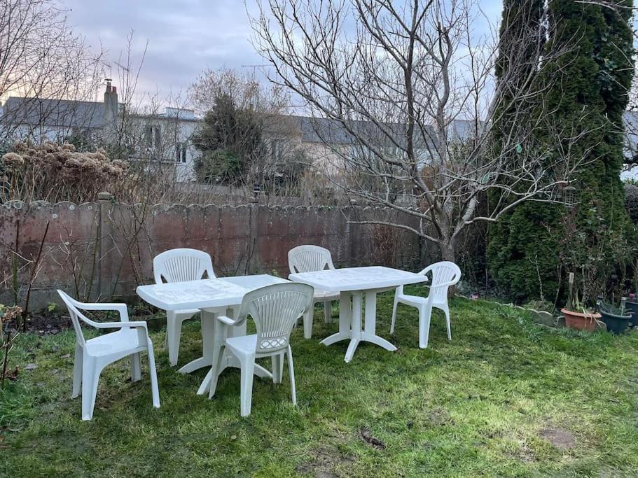 Maison Spacieuse Avec Jardin Et Salle De Sport Saint-Brieuc Exterior foto